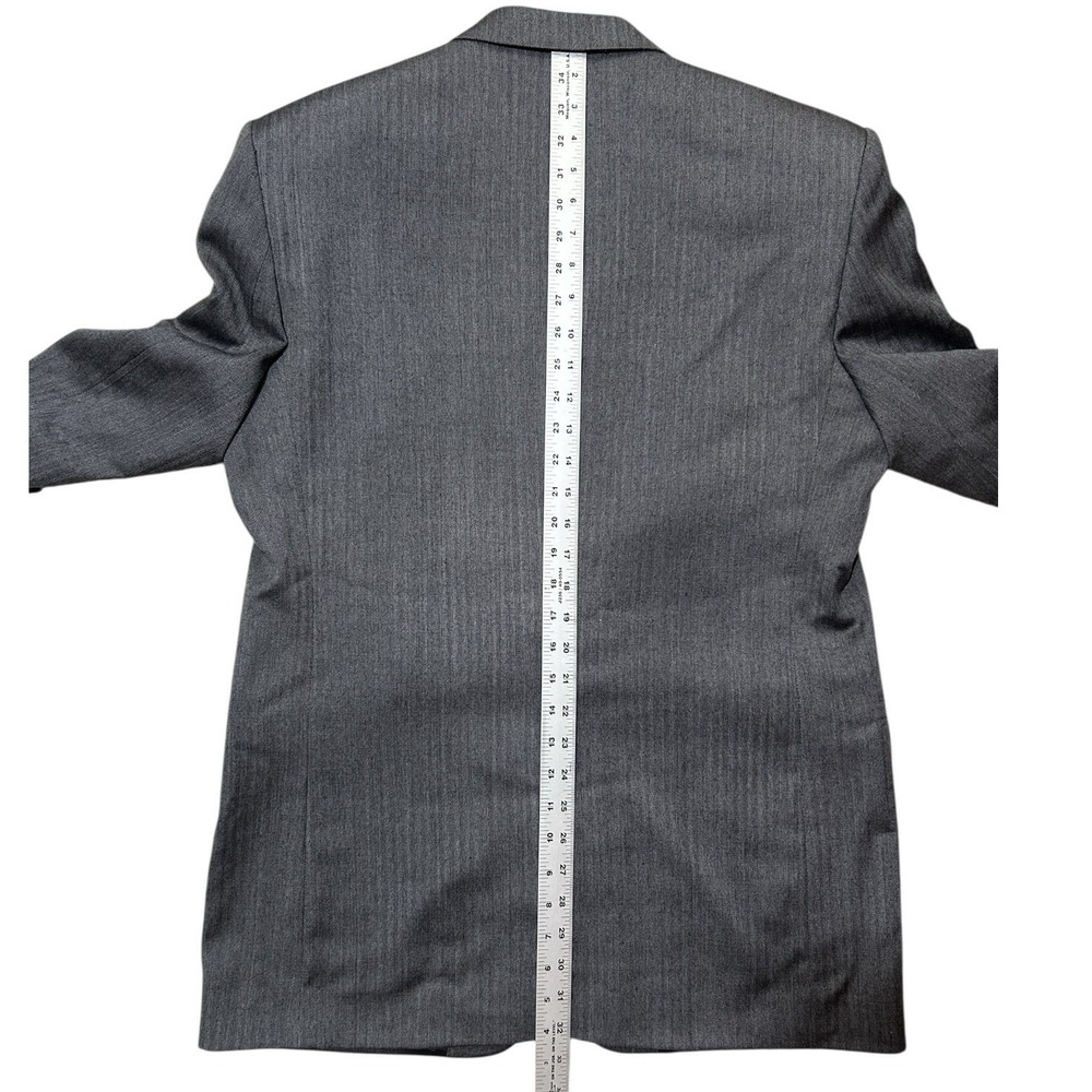 ALEXANDRE LONDON Savile Row Gray Blazer Business Jacket Pure Wool US 40R / EU50 - Picture 6 of 11